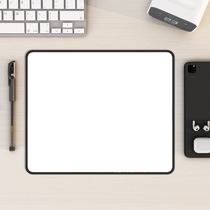 Snow Small Mouse Pad (7 x 9) product image (1)
