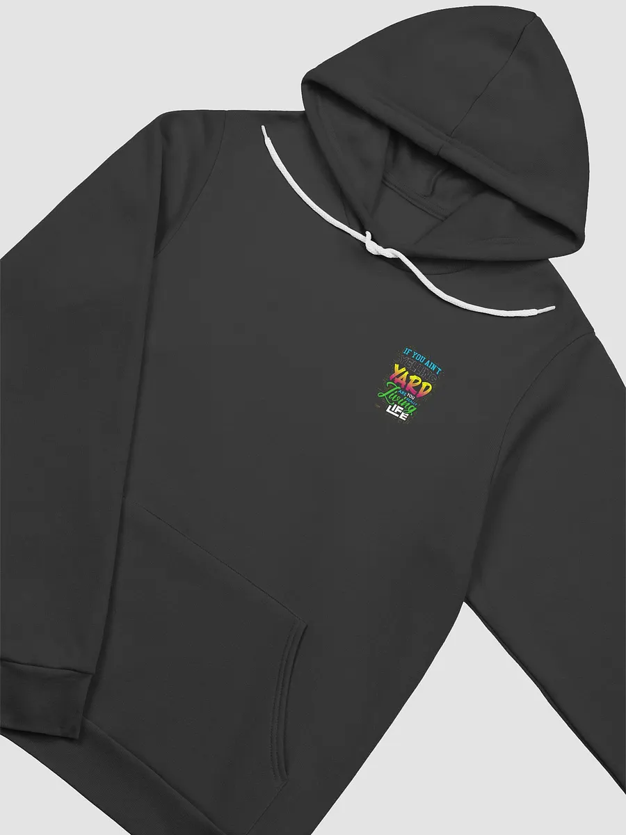 Hoodie with white strings top