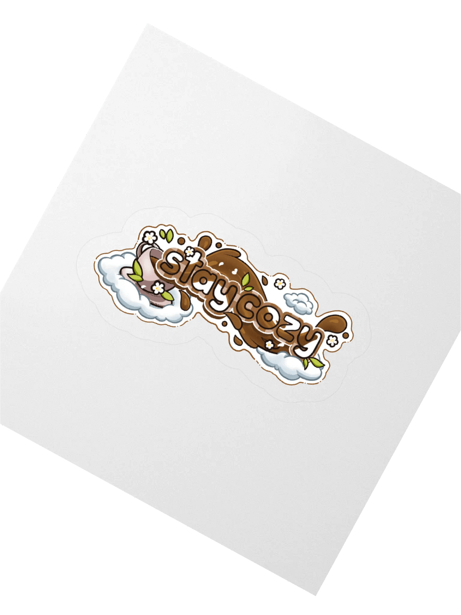 Stay Cozy Sticker product image (3)