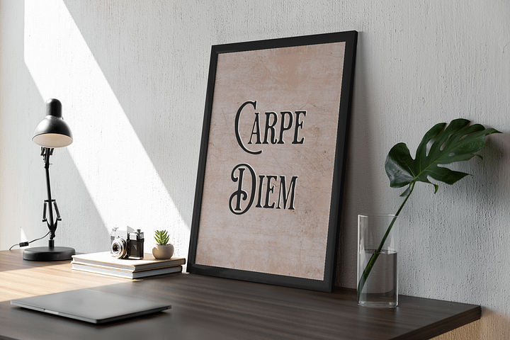 Carpe Diem Framed Poster product image (1)