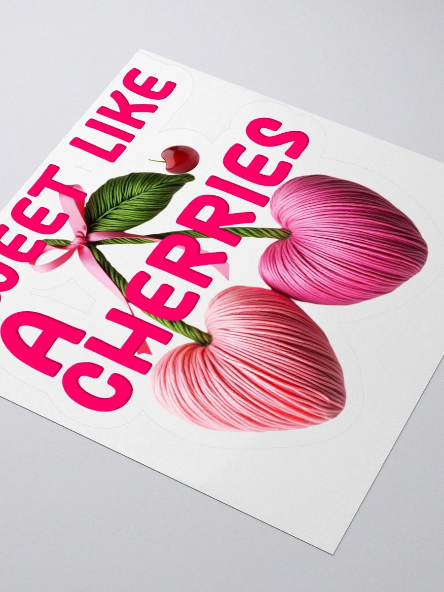Sweet Like a Cherries - Kiss Cut Stickers product image (8)