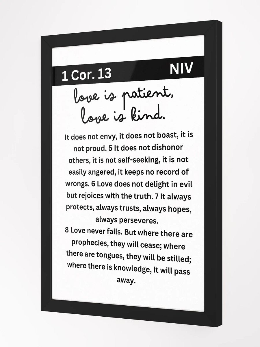 Love is patient, love is kind product image (3)