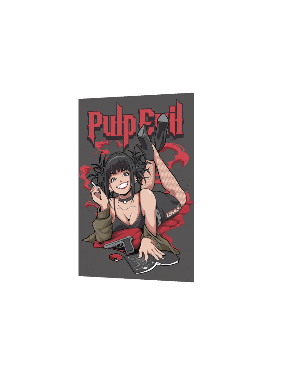 Pulp Evil Anime Girl Poster product image (13)