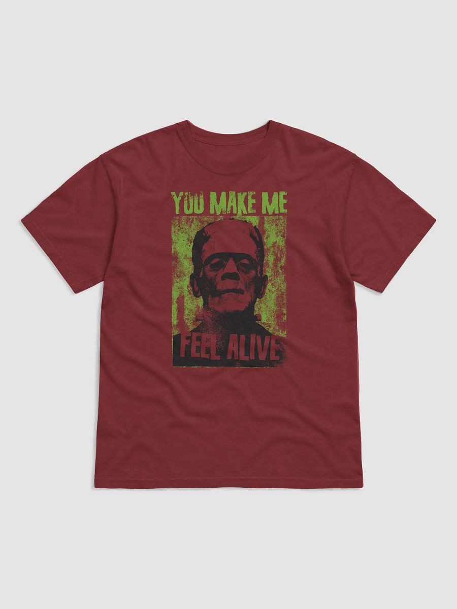 You Make Me Feel Alive Frankenstein T-Shirt | Streetwear Style Fall and Halloween T-Shirt product image (4)