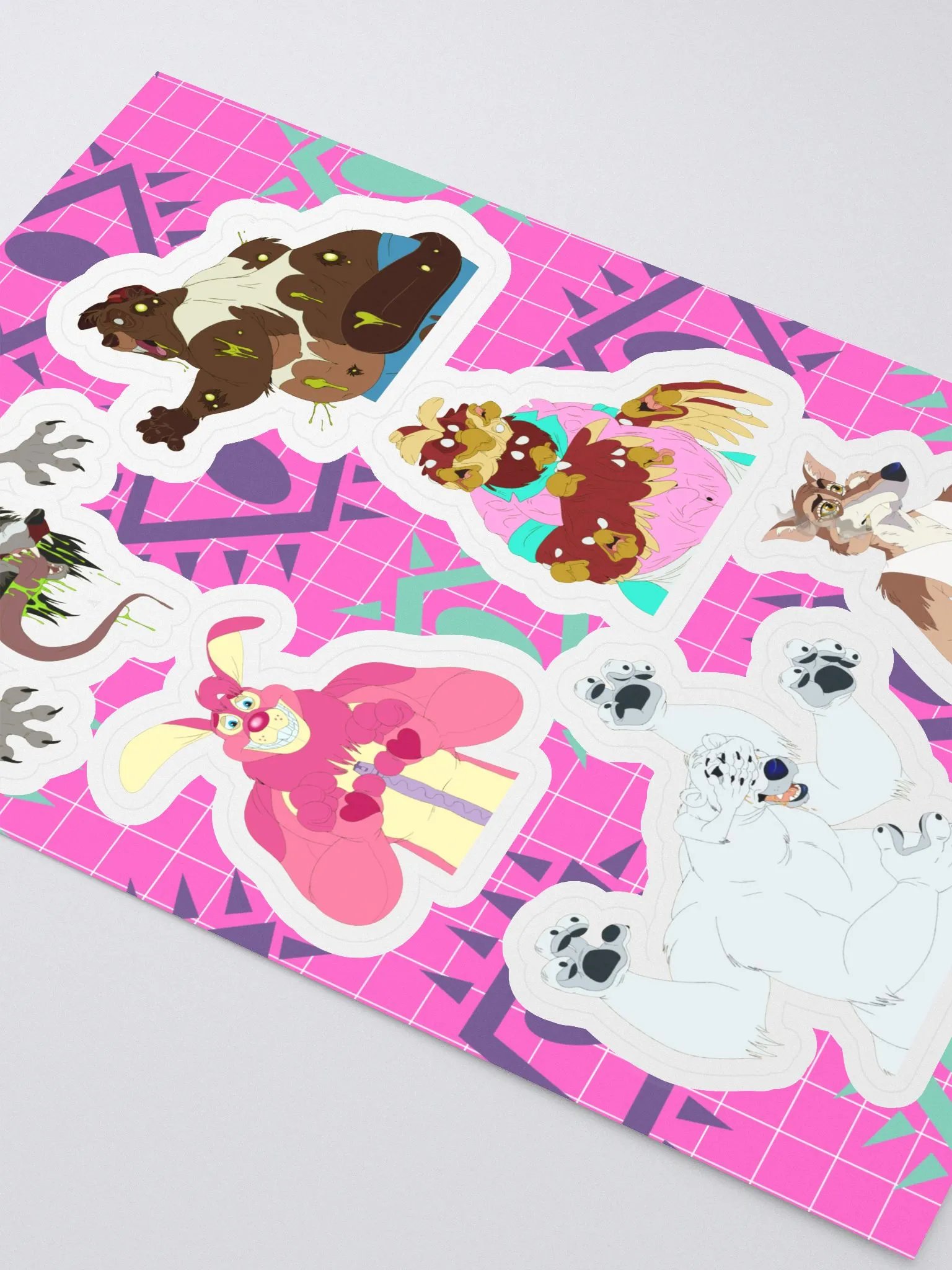 Cape Escape Corrupted Sticker Sheet product image (3)
