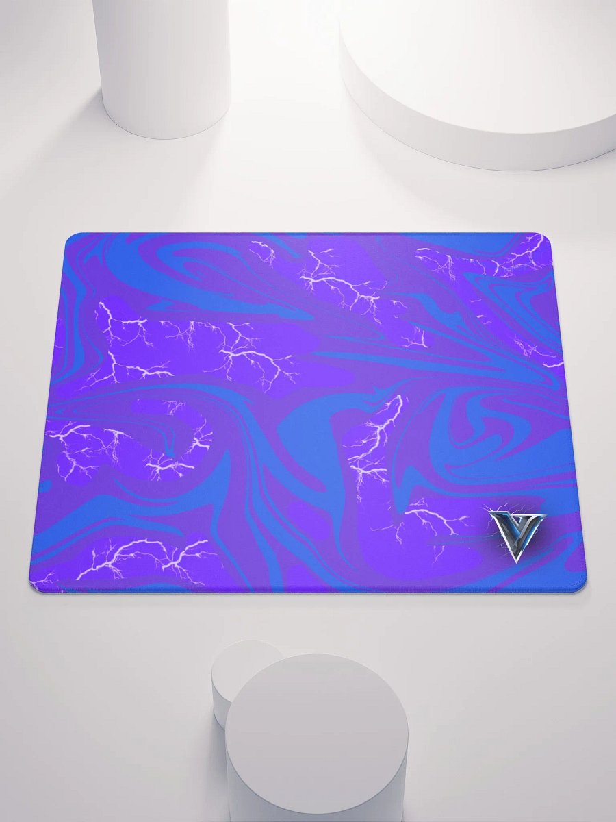 Voltage Blue x Twitch Purple Mouse Pad product image (1)