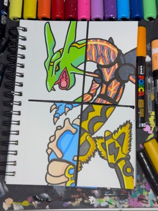 Rayquaza in 4 styles product image (1)