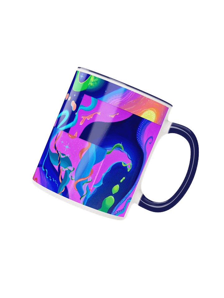 Neon Space Party Mug product image (2)