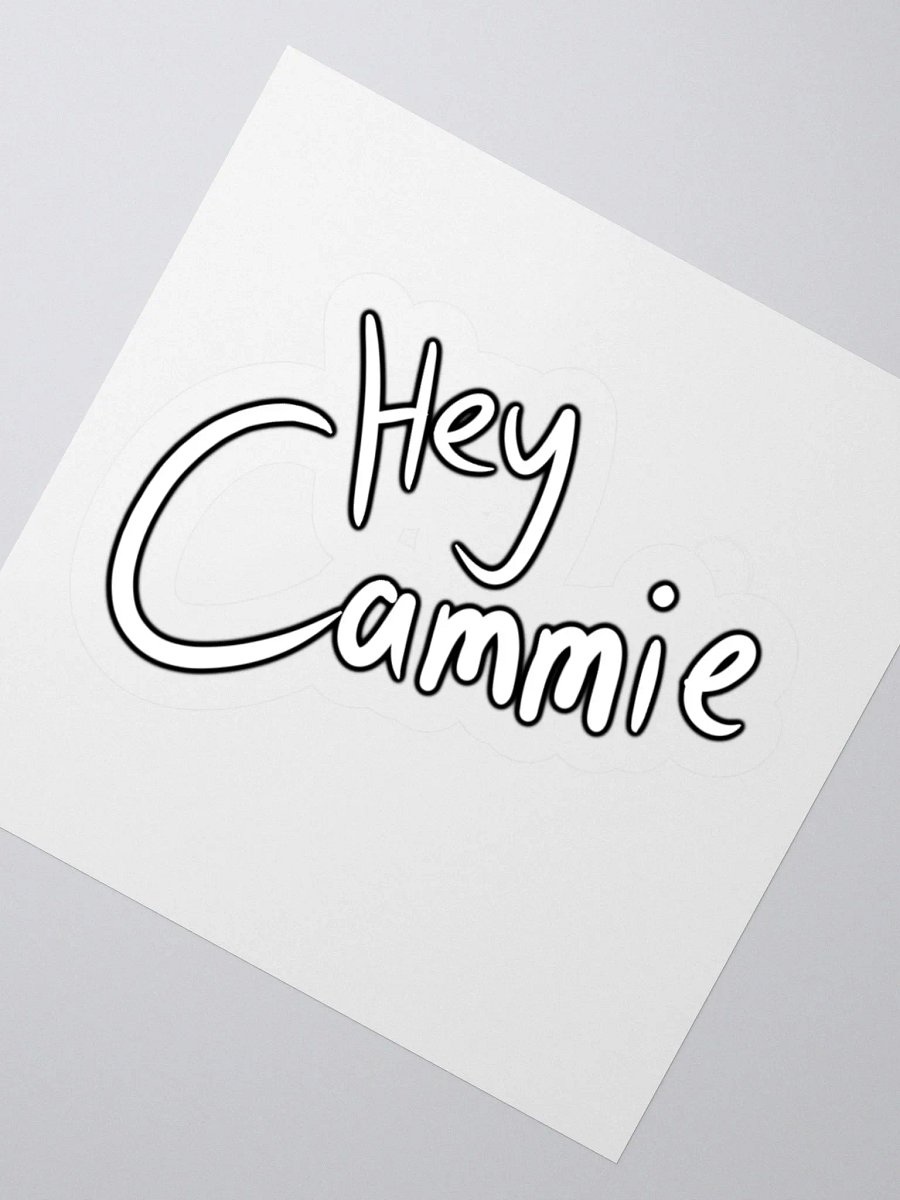Hey Cammie Logo - Sticker product image (2)