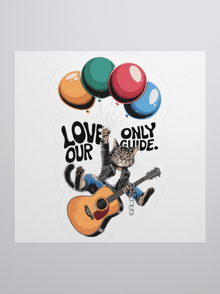 Tender Cat Sticker product image (1)