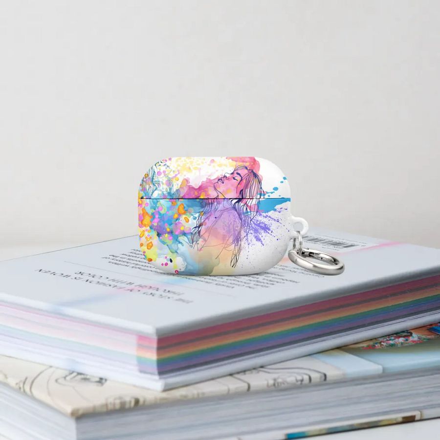 watercolor pastel Ipod holder for the soft lady techis or girls product image (11)