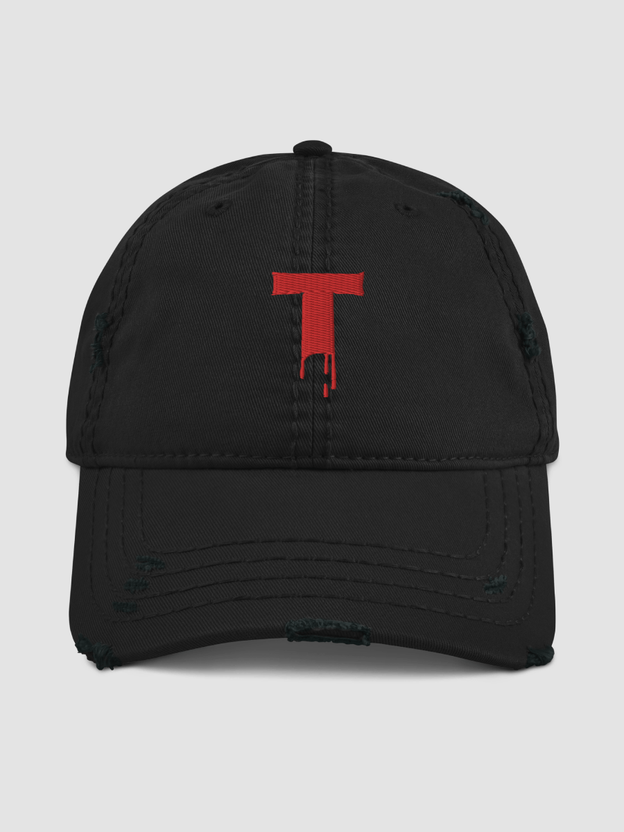 [Tyminatorsongs] Distressed Dad Hat ( 3D Puff ) product image (2)