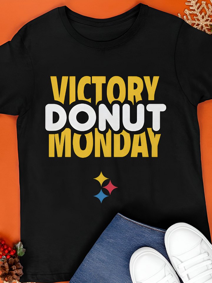 Victory Donut Monday Steelers Shirt product image (1)