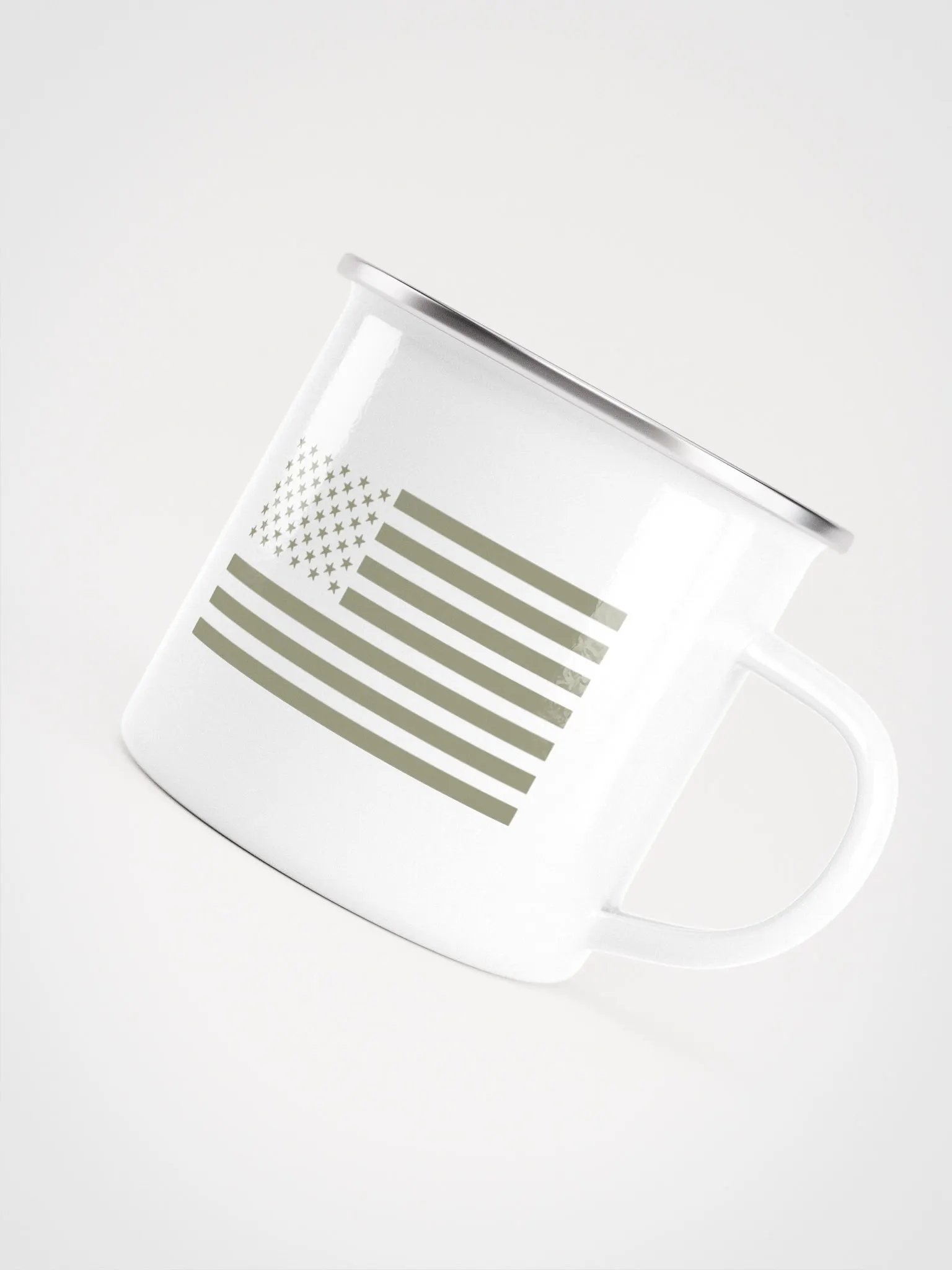 LIMITED EDITION FOX U.S.VETS ENAMEL MUG product image (2)