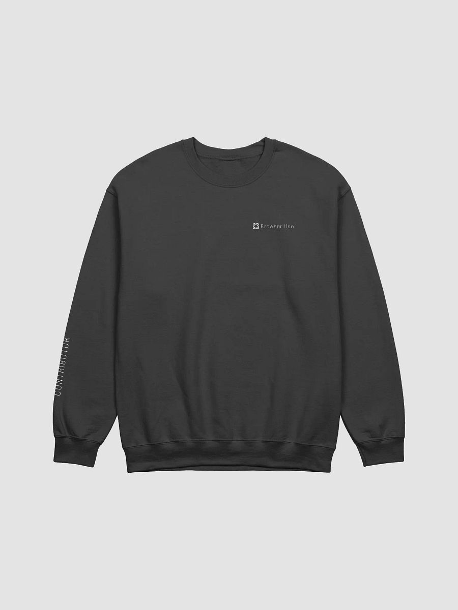 USE CREWNECK SWEATER (BLACK) product image (1)