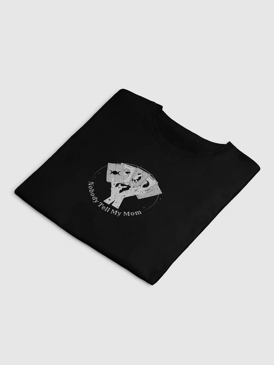 Nobody Tell My Mom Cropped Tee Black product image (4)
