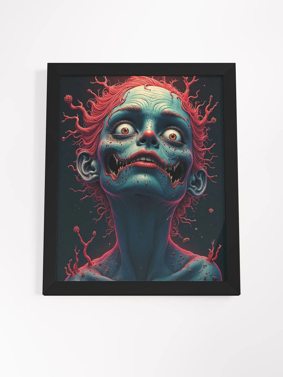 Grotesque Grin Framed Print product image (19)