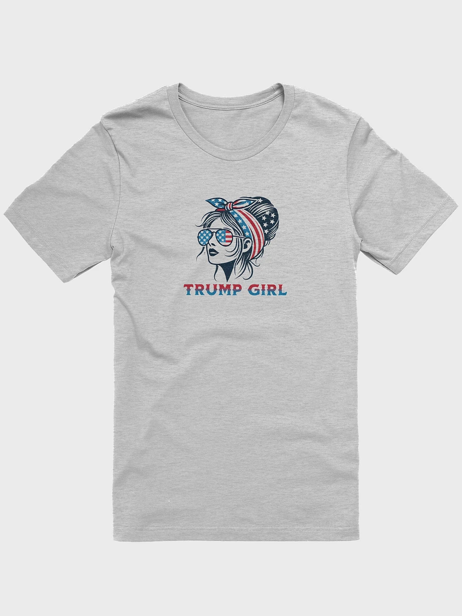 Trump Girl Patriotic Graphic T-Shirt - Celebrate Your American Pride product image (1)