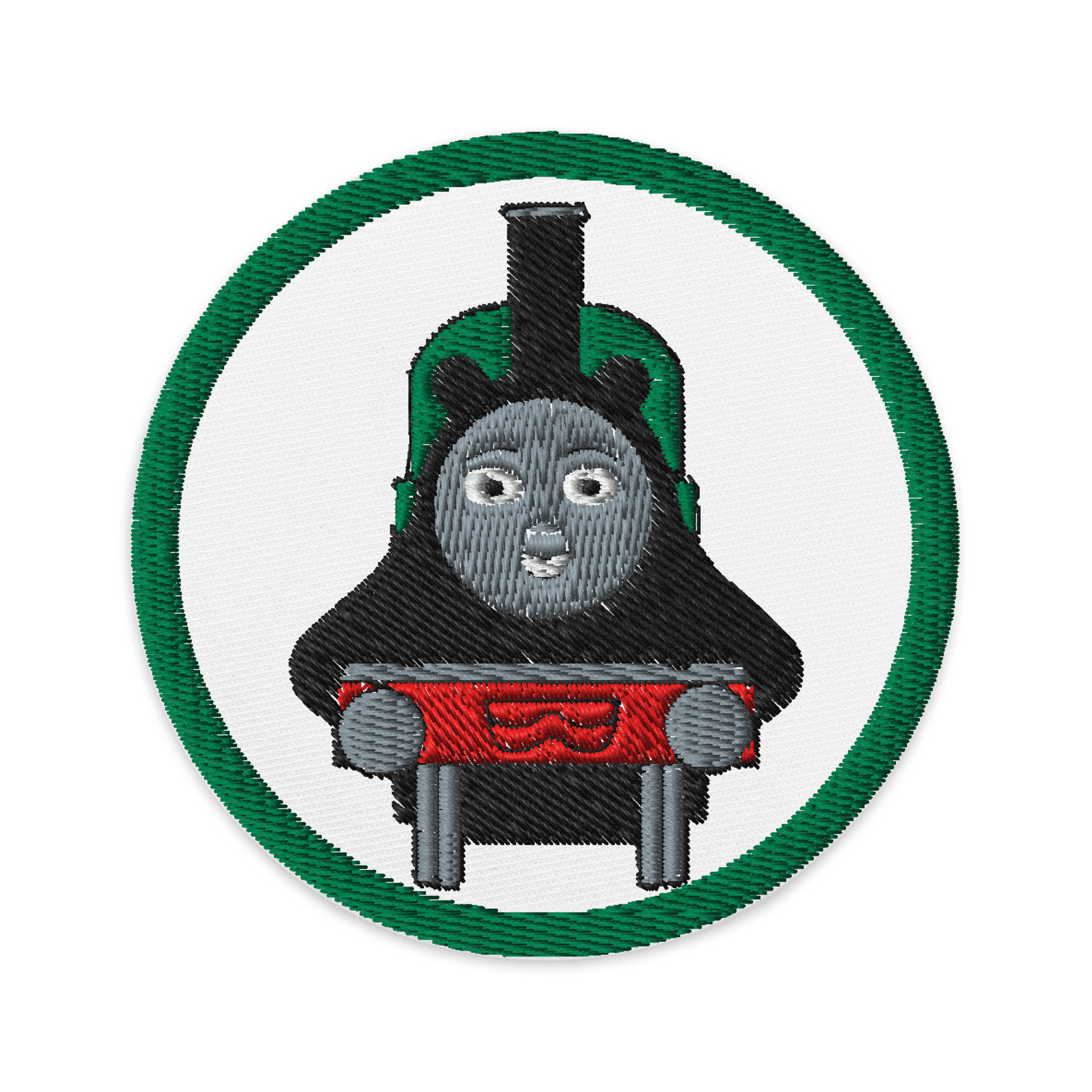 Emily Front View Embroidered Patch product image (1)