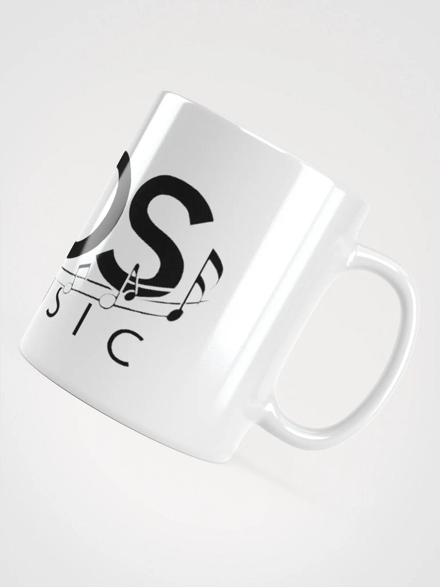 TDS Music White Glossy Ceramic Mug - Dishwasher & Microwave Safe - 11oz, 15oz, 20oz product image (4)
