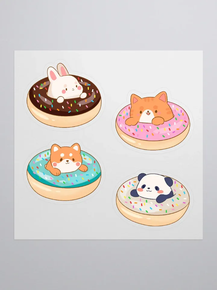 Doughnut Animals Stickers product image (2)