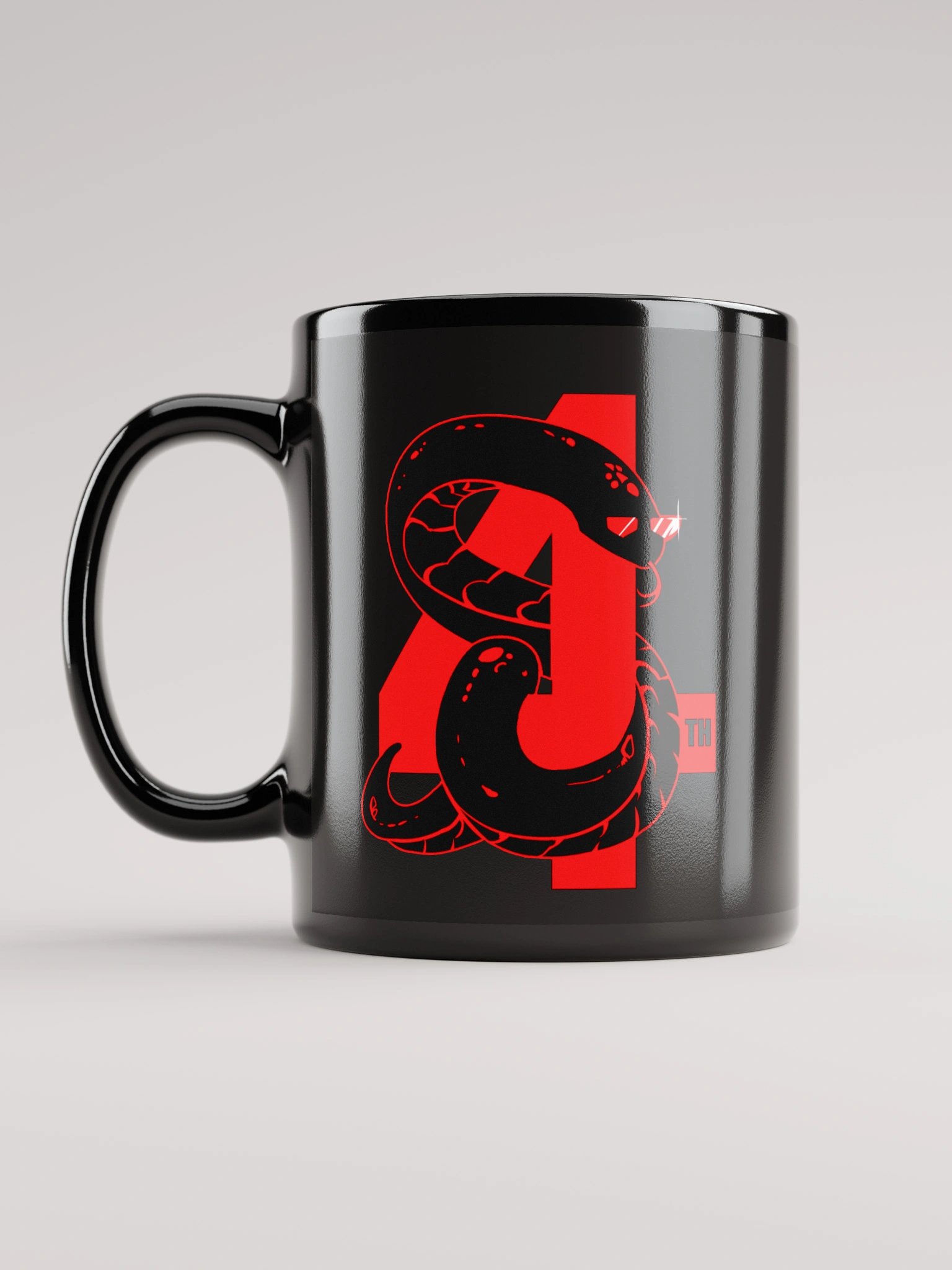 "The4thSnake" Glossy Mug product image (6)