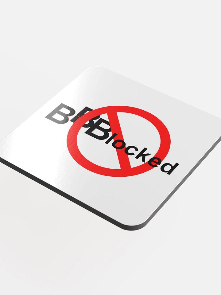 BBBlocked Untersetzer product image (1)