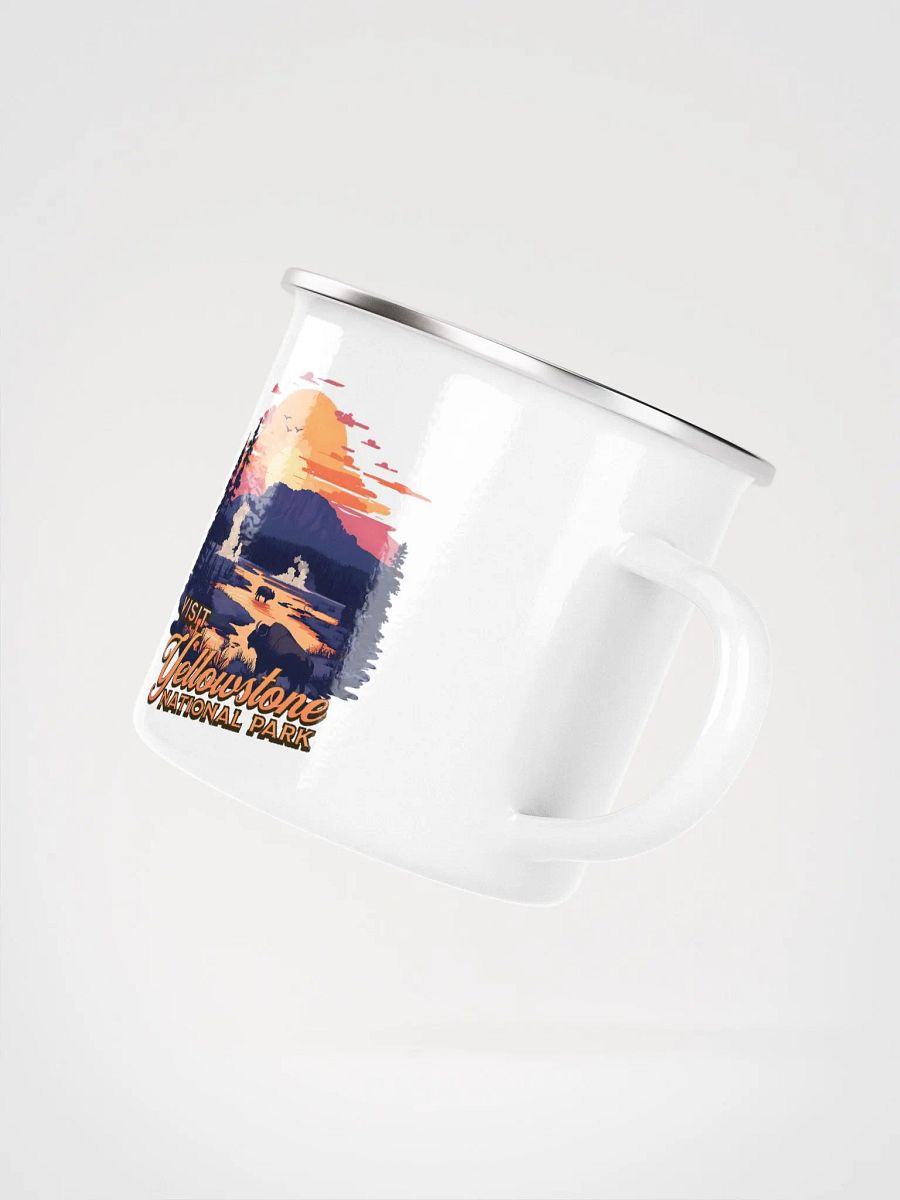 Vintage Yellowstone Enamel Mug product image (4)