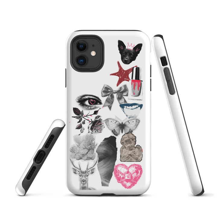 Whimsical Collage iPhone® Tough Case product image (1)
