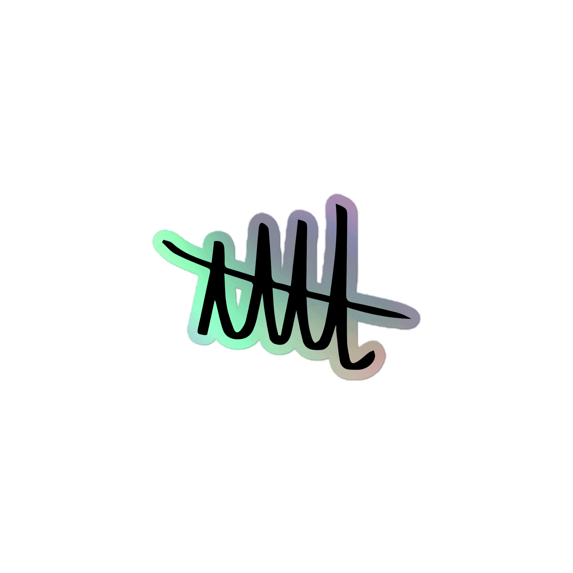 TTTT Holographic Sticker product image (1)