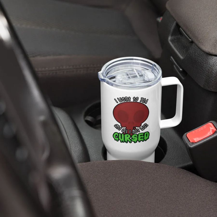 All I Got Was Cursed - Death Knight - Tumbler w/Handle product image (7)