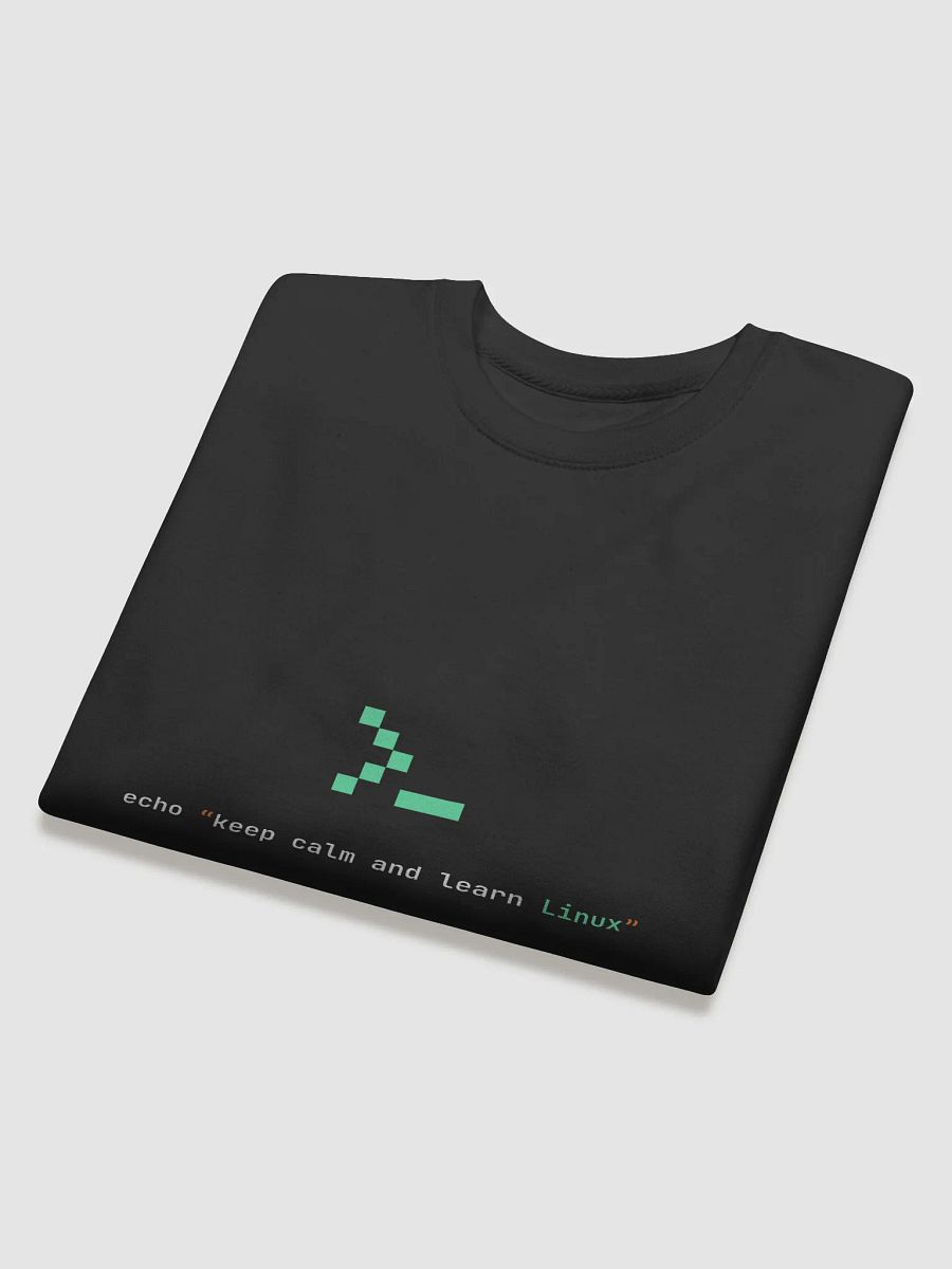 Keep Calm and Learn Linux Sweatshirt product image (4)