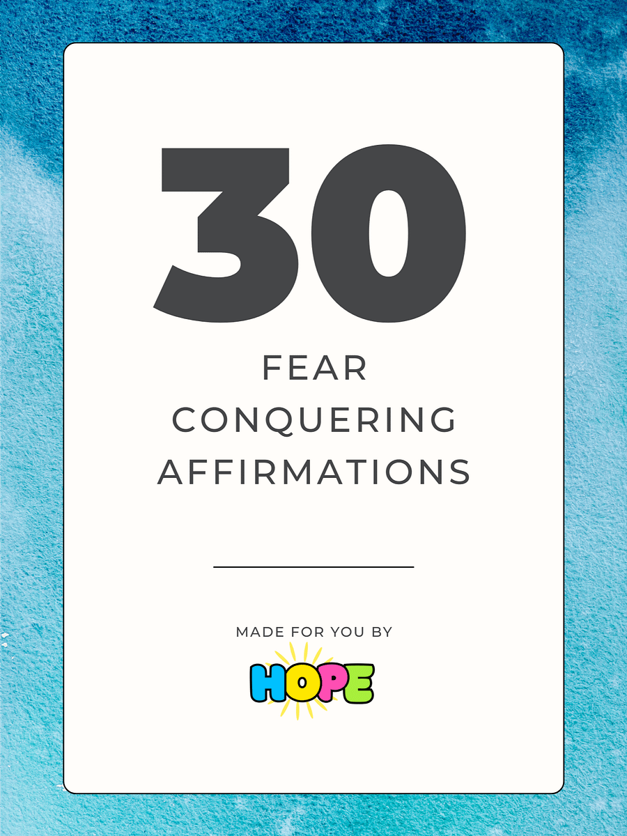 Fearless Spirit: 30 Affirmations to Build Courage & Confidence product image (1)
