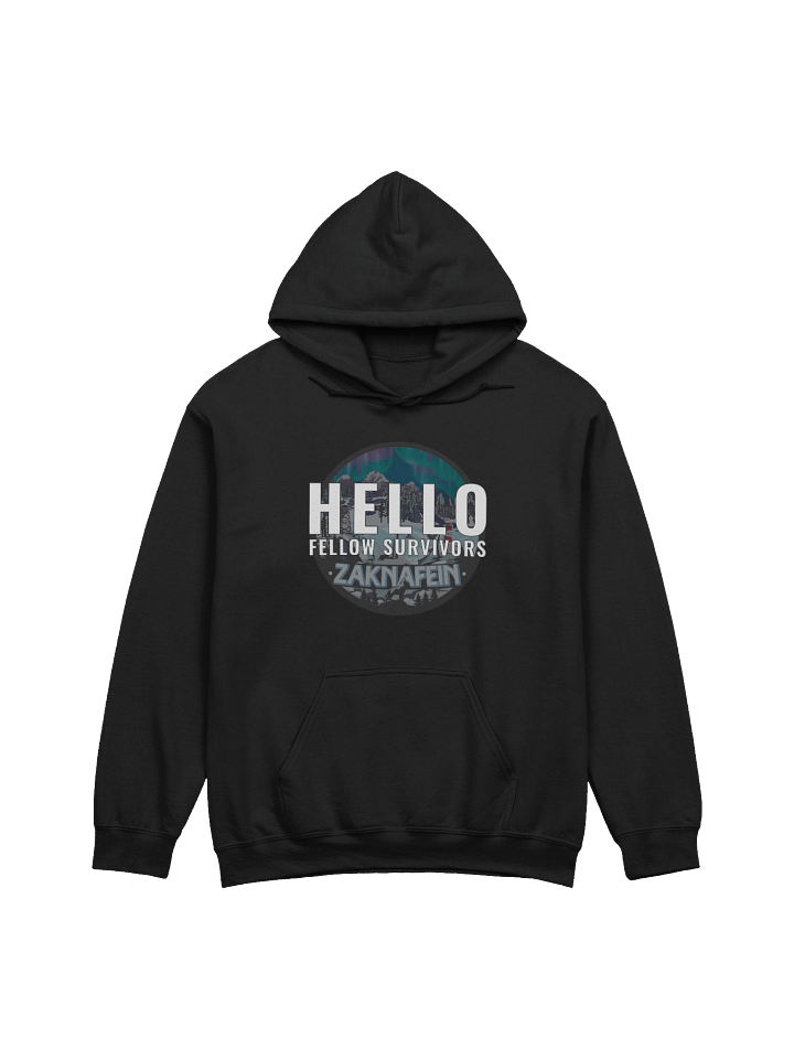 Zaknafein - "Hello Fellow Survivors" Pullover Hoodie product image (3)