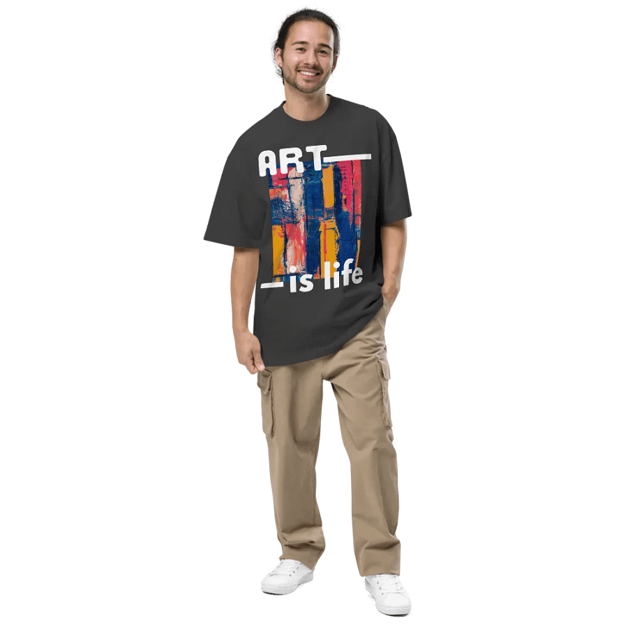 Art is life unisex t-shirt product image (6)