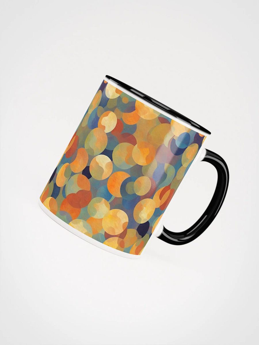 Coffee Mug with Color Inside - Modern Boho Watercolor Spheres product image (27)
