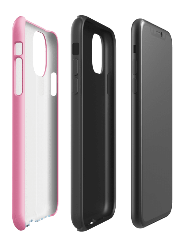 Snow Leopard on Pink - Tough Phone Case product image (93)