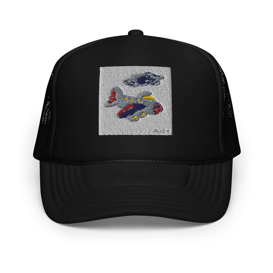 Kid Airplane (Otto Foam Trucker Hat) product image (1)