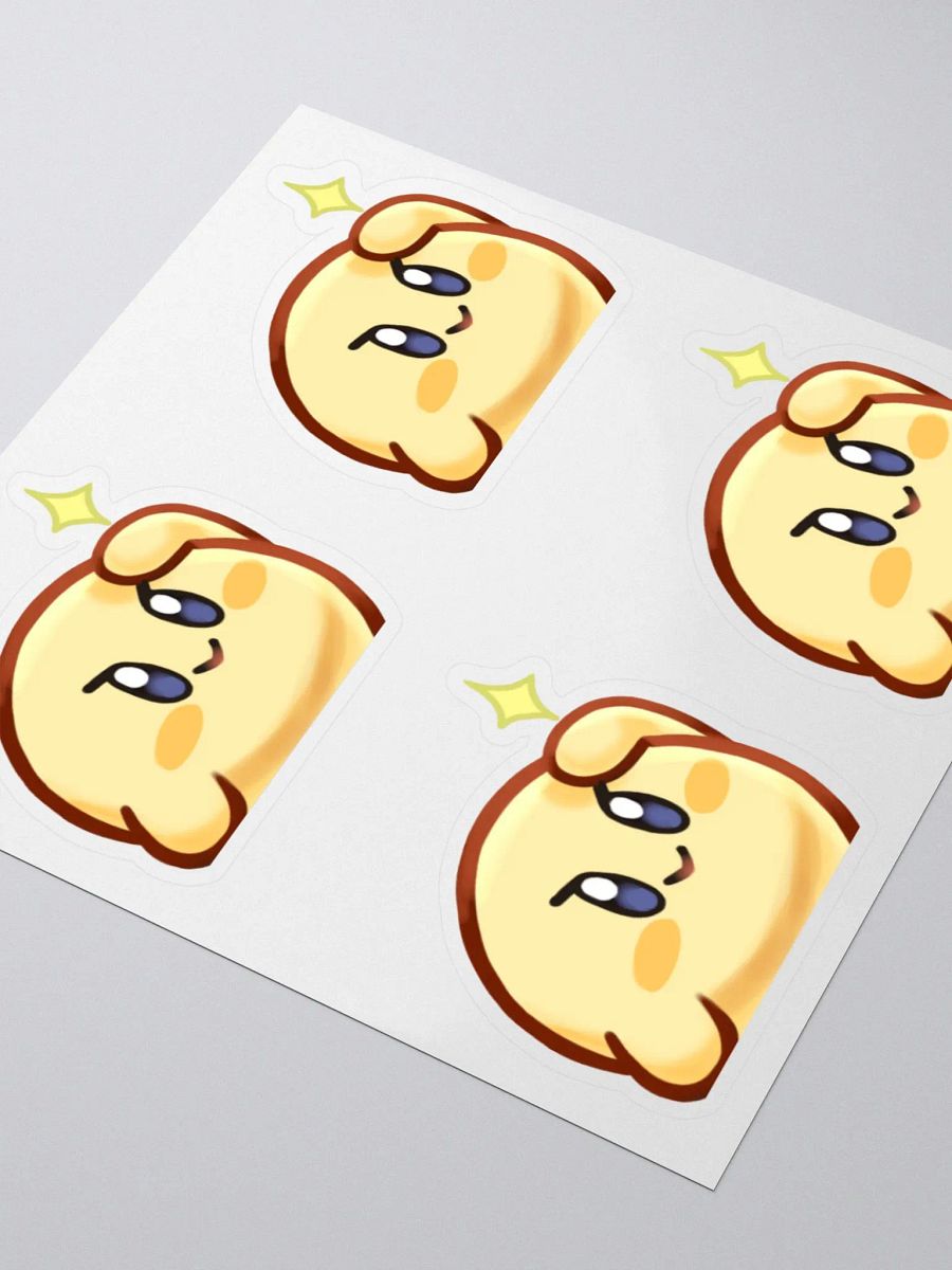 Kirb Salute 4 Sticker Sheet product image (3)