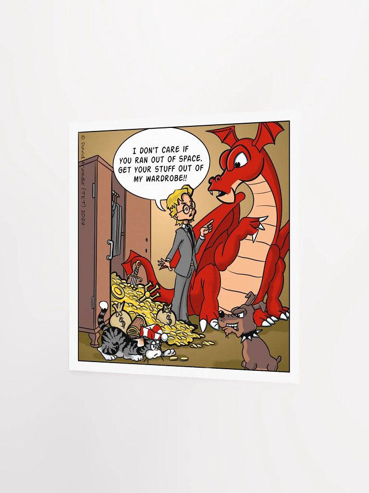 Get Your Stuff Out - Resident Dragon Poster product image (6)