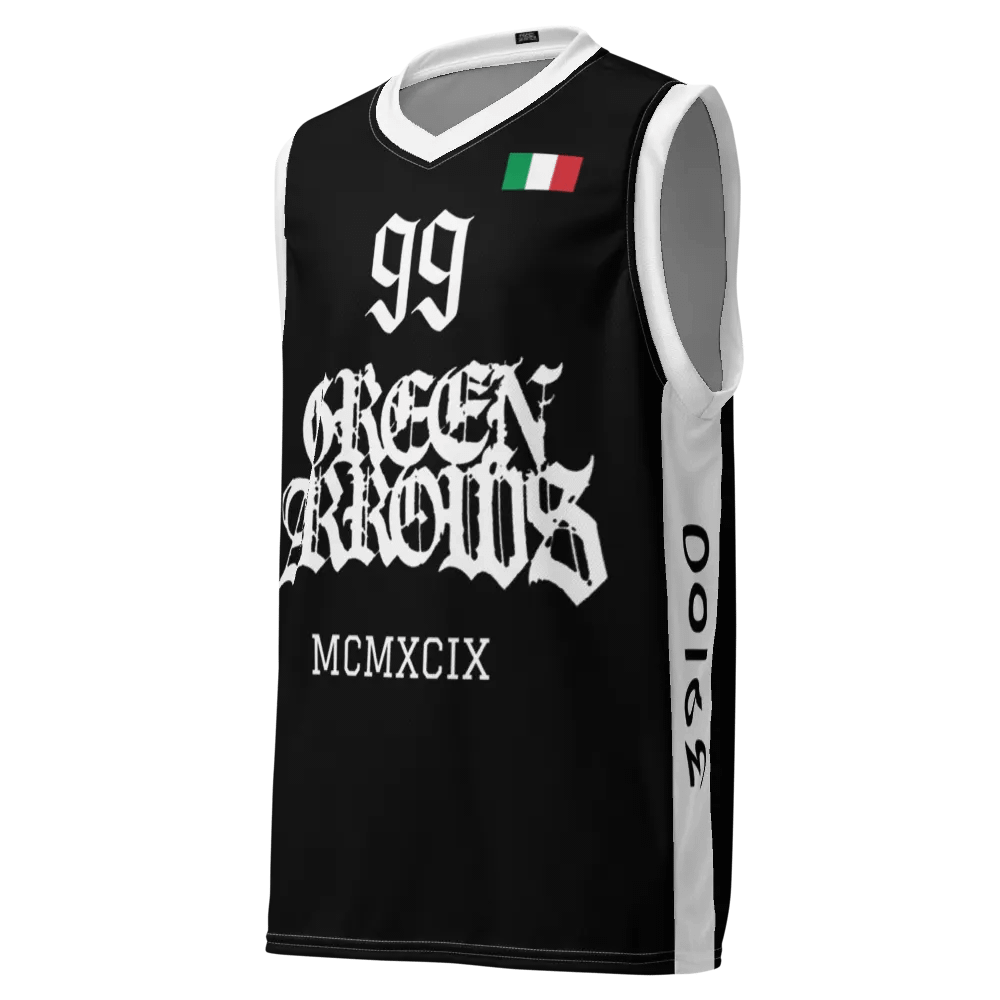 Green Arrows Basketball jersey [#99 G.A.] product image (2)