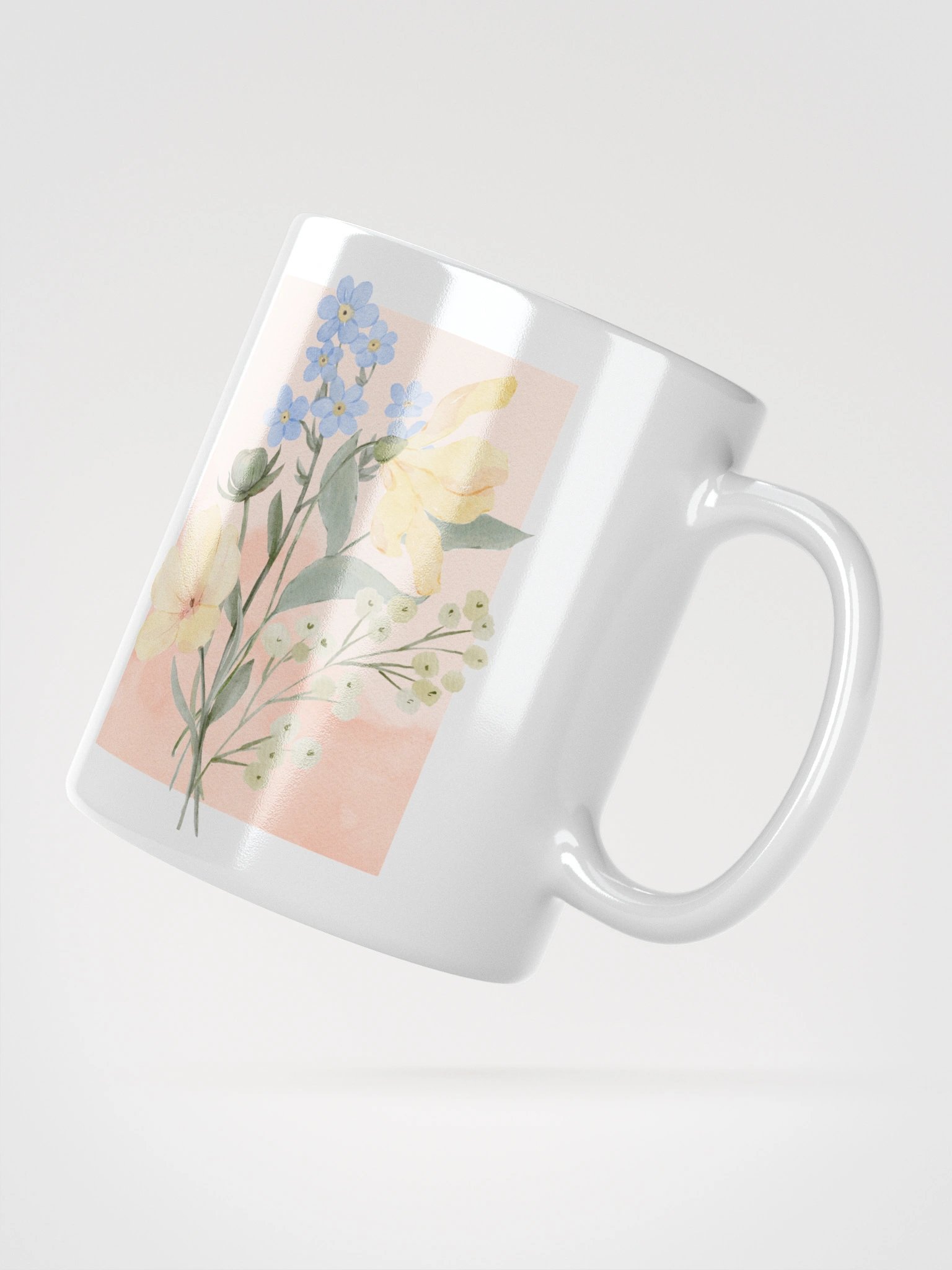 Pastel Floral Mug #1 product image (2)