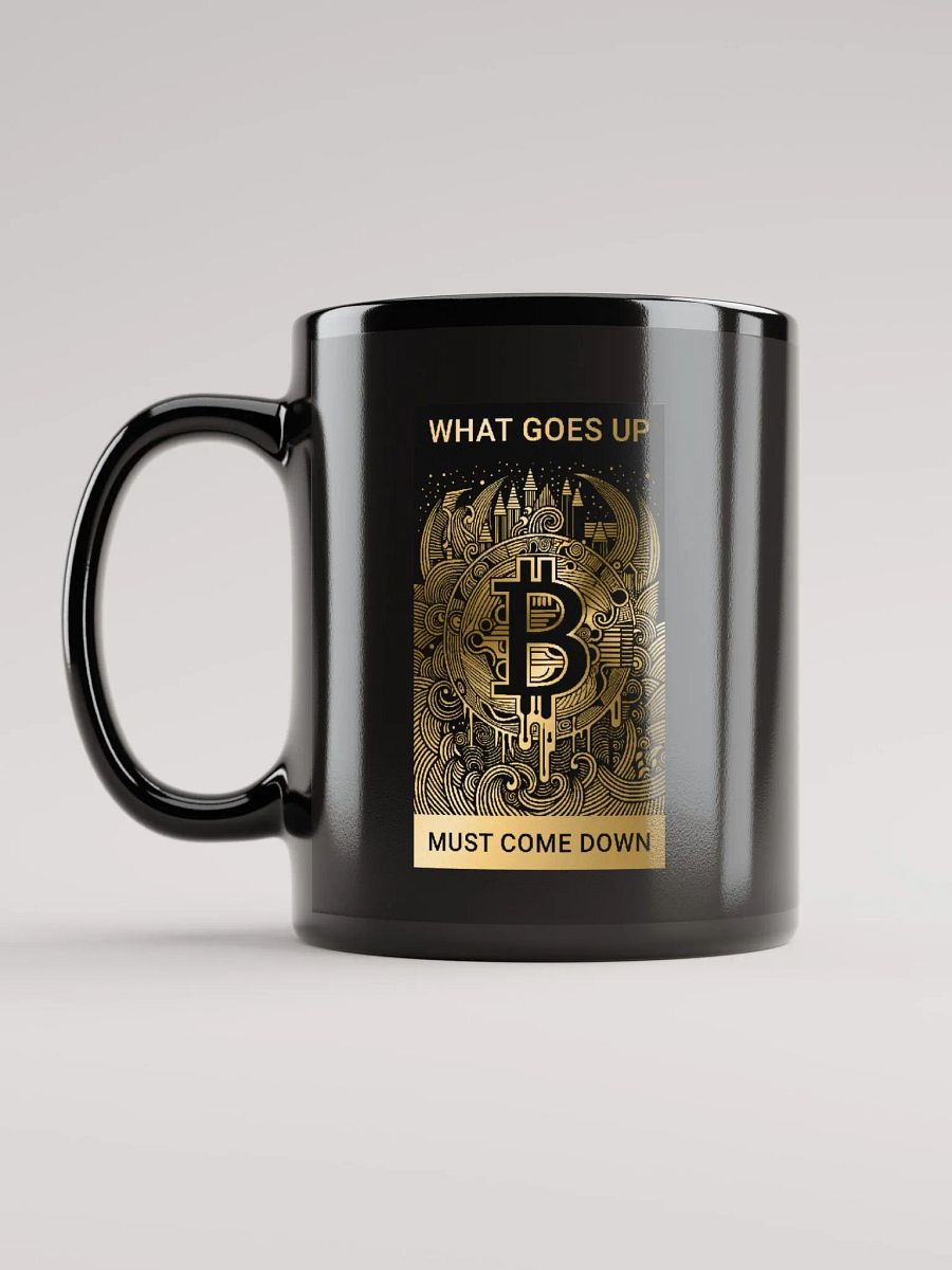 Bitcoin - What goes up must come down (gold) product image (6)