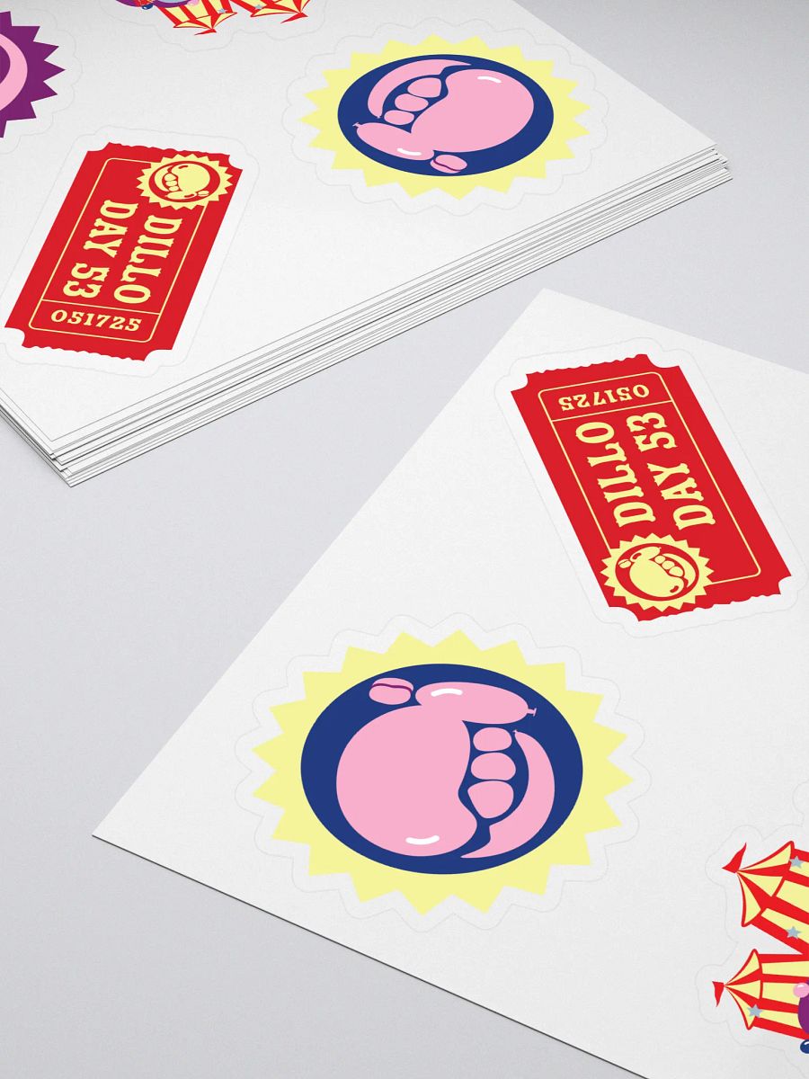 Stickers - Carnival Dillo Set 1 product image (4)
