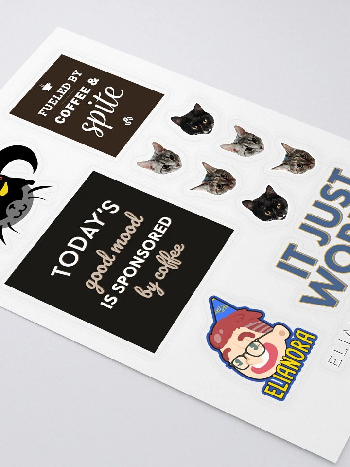 Eli Sticker Sheet product image (2)