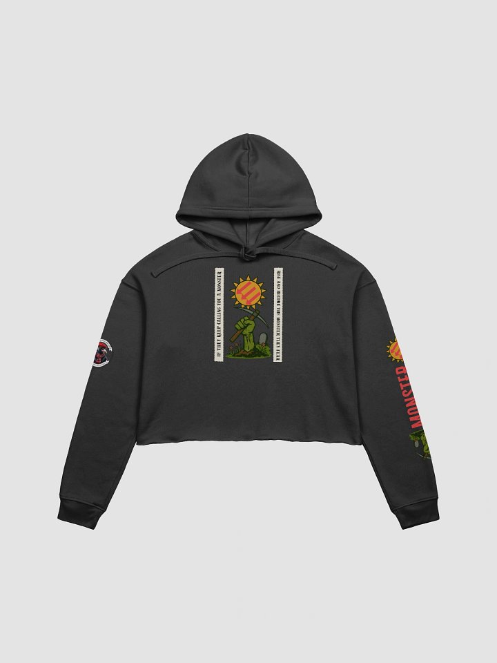 AUGUST 2025 - Be The Monster Crop Hoodie product image (19)