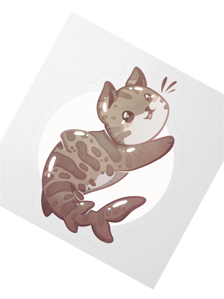 CATSHARK - Leopard shark - sticker product image (2)