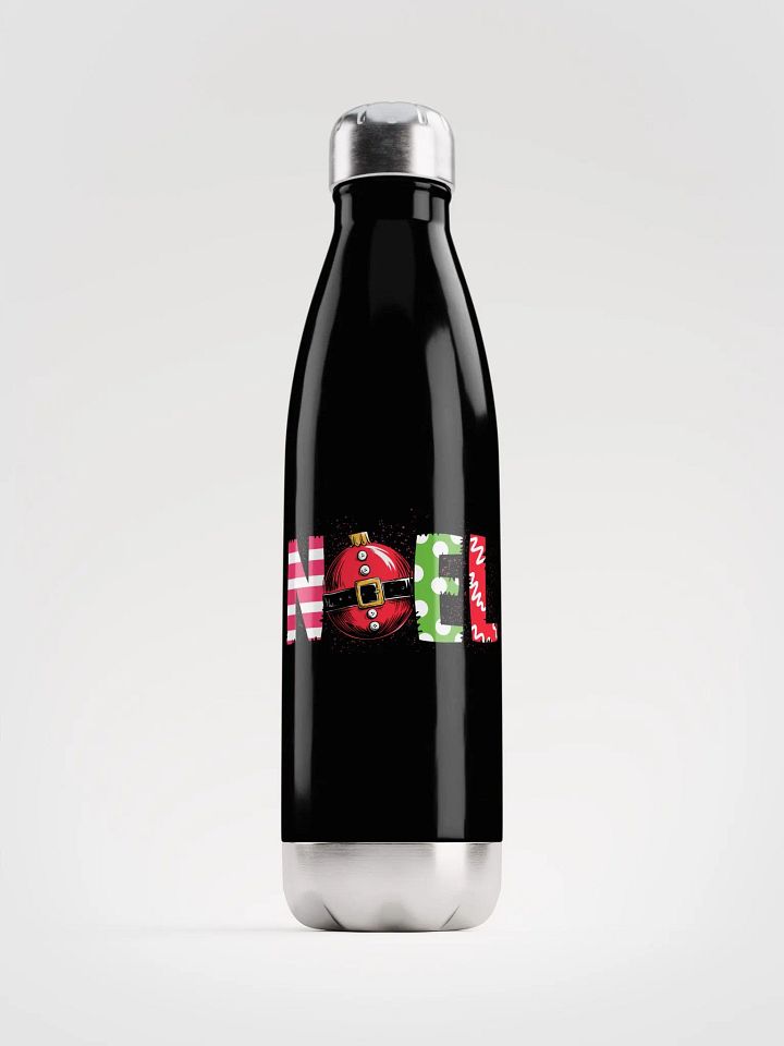 Festive NOEL Stainless Steel Water Bottle product image (2)