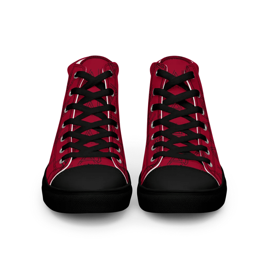 Red high tops product image (4)