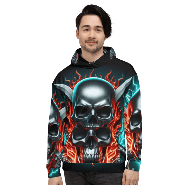 Eternal Power - Unisex Skull Hoodie #35 product image (2)